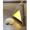Tent Shape Kedili Masa Lambası, Gece Lambası