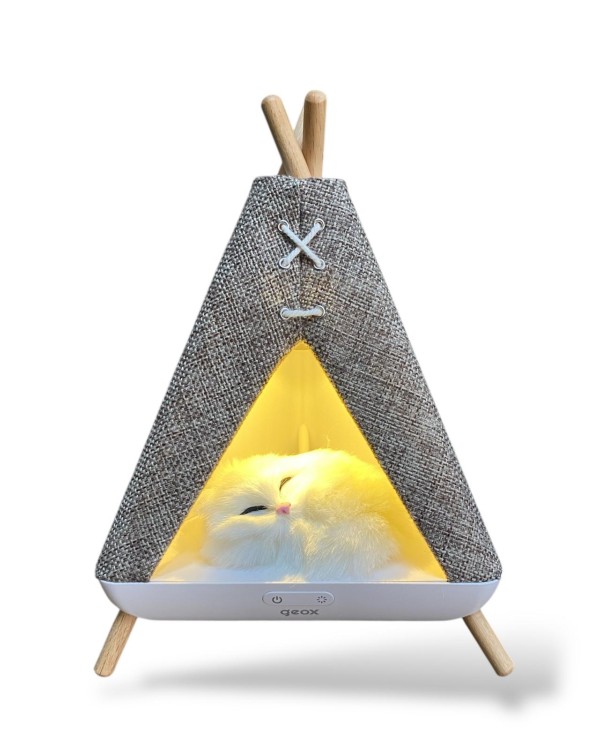 Tent Shape Kedili Masa Lambası, Gece Lambası