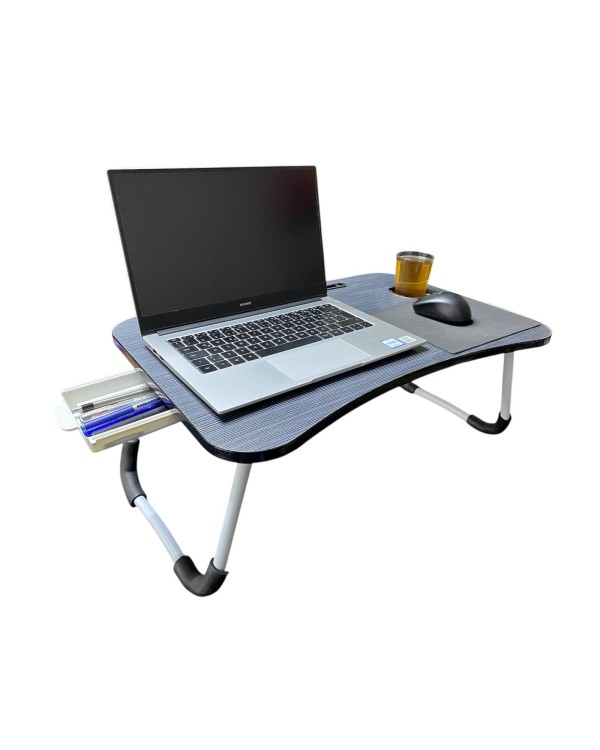Çekmeceli Katlanır Laptop Sehpası, Tablet Sehpası, Ders Çalışma Masası