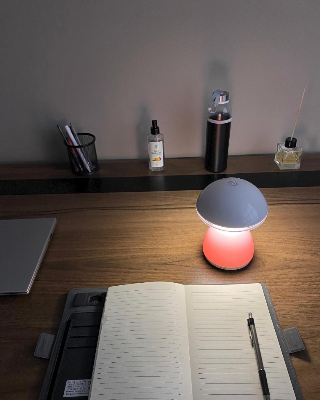 Mantar Lamba, Gece Lambası, Masa Lambası, Abajur