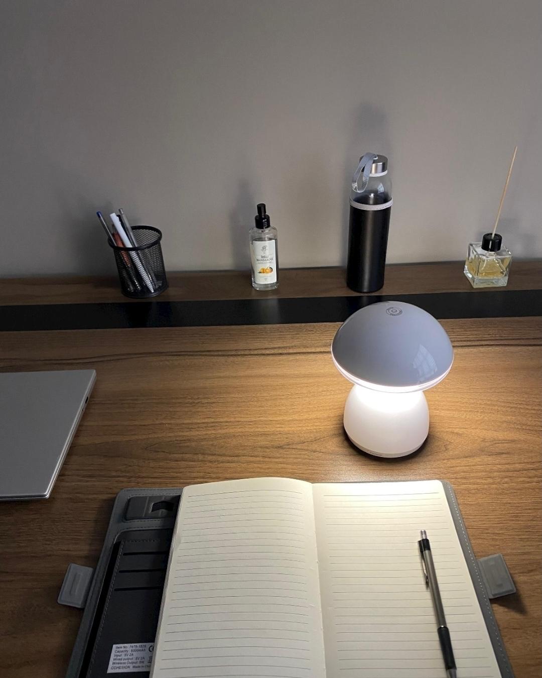 Mantar Lamba, Gece Lambası, Masa Lambası, Abajur