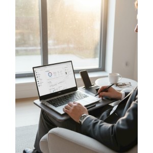 Minderli Laptop Sehpası