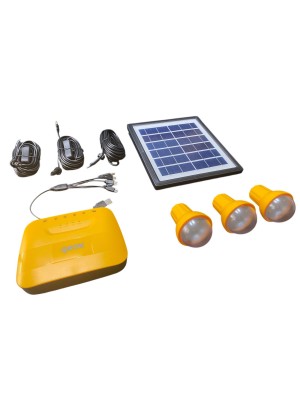 Solar Panelli Kamp, Karavan, Bahçe, Balkon Aydınlatma Seti