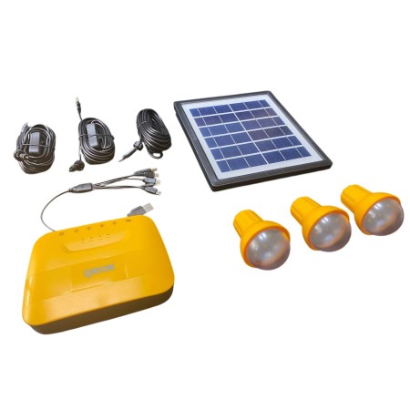 Solar Panelli Kamp, Karavan, Bahçe, Balkon Aydınlatma Seti