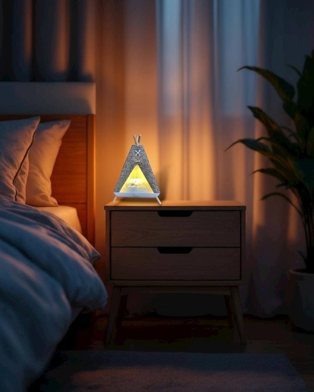 Tent Shape Kedili Masa Lambası, Gece Lambası, Abajur