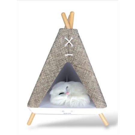 Tent Shape Kedili Masa Lambası, Gece Lambası, Abajur