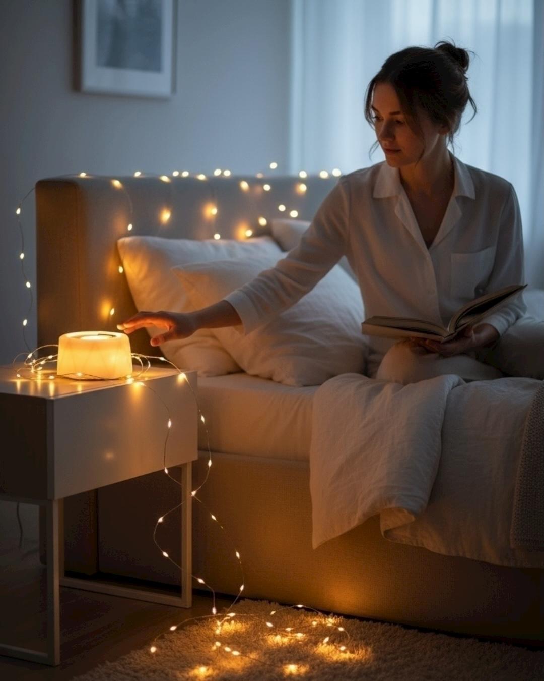 Şerit Ledli Solar Kamp Lambası, Karavan, Bahçe, Balkon Aydınlatma Seti