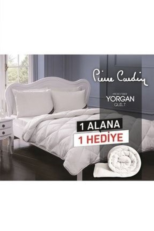 Pierre Cardin2'li Microfiber Yorgan Çift Kişilik
